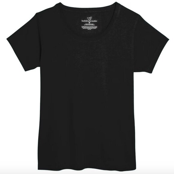 Bobbie Brooks Tops - NEW 5 Pack Bobbie Brooks Ladies Scoop Neck T-Shirt Black XL